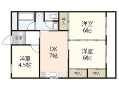 光南マンションの間取り画像