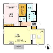 プレセア コートの間取り画像