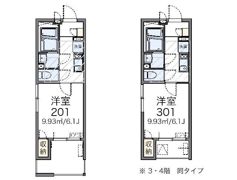 レオネクストNYTの間取り画像
