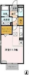 ラ フォーレ幸心 Aの間取り画像