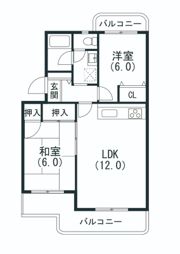 Windy宮の前Ⅱの間取り画像