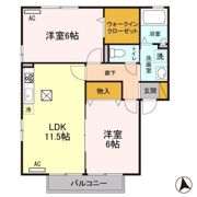 ルーナベルテ 壱番館の間取り画像