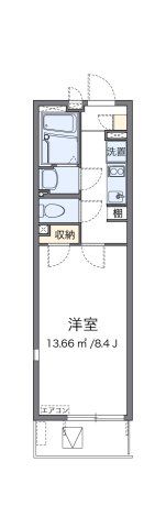 クレイノリフル川崎の間取り画像