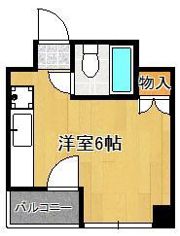 ウエストビルの間取り画像