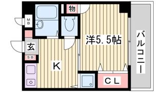 エール箕岡の間取り画像