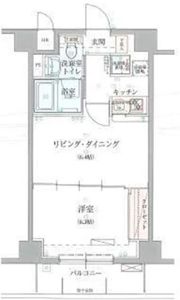 リヴシティ錦糸町の間取り画像
