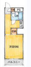 アカイマンションの間取り画像