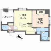 フラットリア笠岡の間取り画像