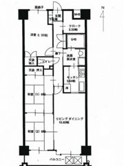 ホウライツルビルの間取り画像
