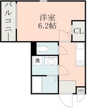 moonharp九品寺の間取り画像