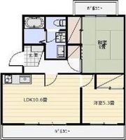 ラフォーレ向平の間取り画像