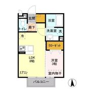 セレーネの間取り画像