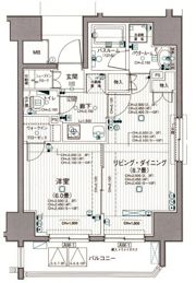 日神デュオステージ中野坂上NEXTの間取り画像