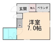 ウィスタリア神戸の間取り画像