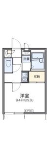 レオパレスメゾン田中Ⅱの間取り画像