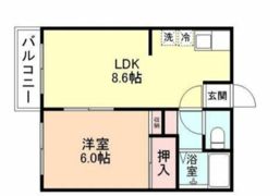 フォーブル山室の間取り画像