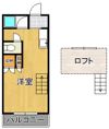 オアシス中央町の間取り画像