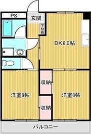 グレース犬山Ⅰの間取り画像