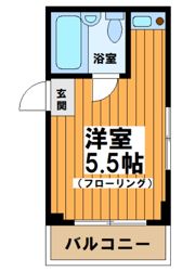 桜コーポの間取り画像