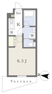 Reve Residence 初台の間取り画像
