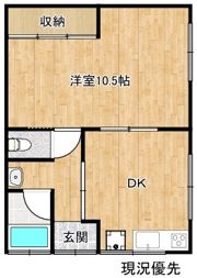 コーポまるもの間取り画像