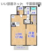 カムフォート蘇我の間取り画像