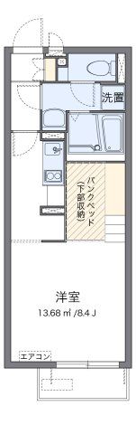 ミランダ阿星Ⅱの間取り画像