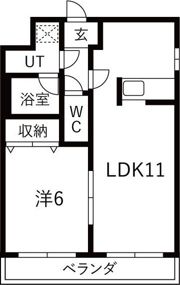 フローラYOKOの間取り画像