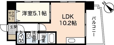 ONES CASTLEの間取り画像
