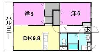 Prime Cortの間取り画像