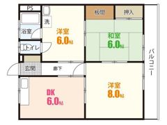 真藤ビルの間取り画像
