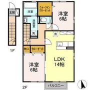 レセンテヴィラTA Tの間取り画像