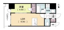ルネフラッツ松屋町駅前の間取り画像