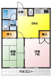 サンヒルズ柏の間取り画像