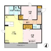 ボヌール四季 Ⅰの間取り画像