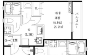 スリール萱島東の間取り画像