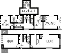 守山区大森1丁目戸建の間取り画像