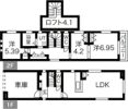 守山区大森1丁目戸建の間取り画像