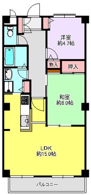 レオン友田の間取り画像