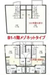 ルグラン御殿山の間取り画像