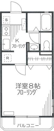 パルデンスTYの間取り画像