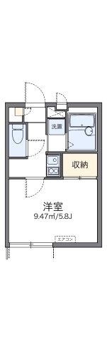 レオパレス白鳥の間取り画像