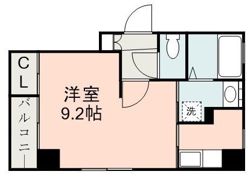 NiceマンションIM九品寺の間取り画像