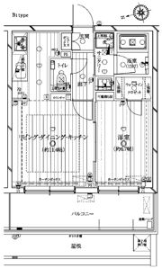 レガリス新宿落合の間取り画像