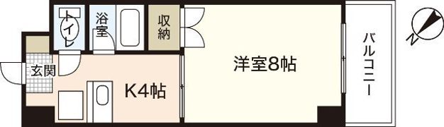 めーるにしむらの間取り画像