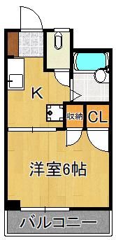 ゆにはコーポかなだの間取り画像