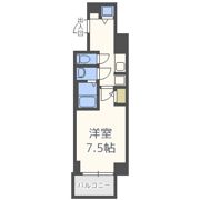 S-RESIDENCE難波Brillerの間取り画像