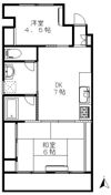 マンション 杉並区和泉の間取り画像