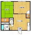 メゾンドアキの間取り画像