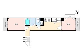 トシヤマンションの間取り画像